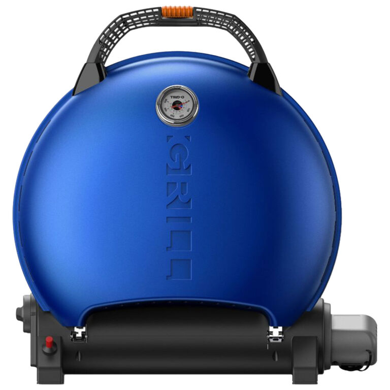 O-grill 600 transportabel gasgrill, blå