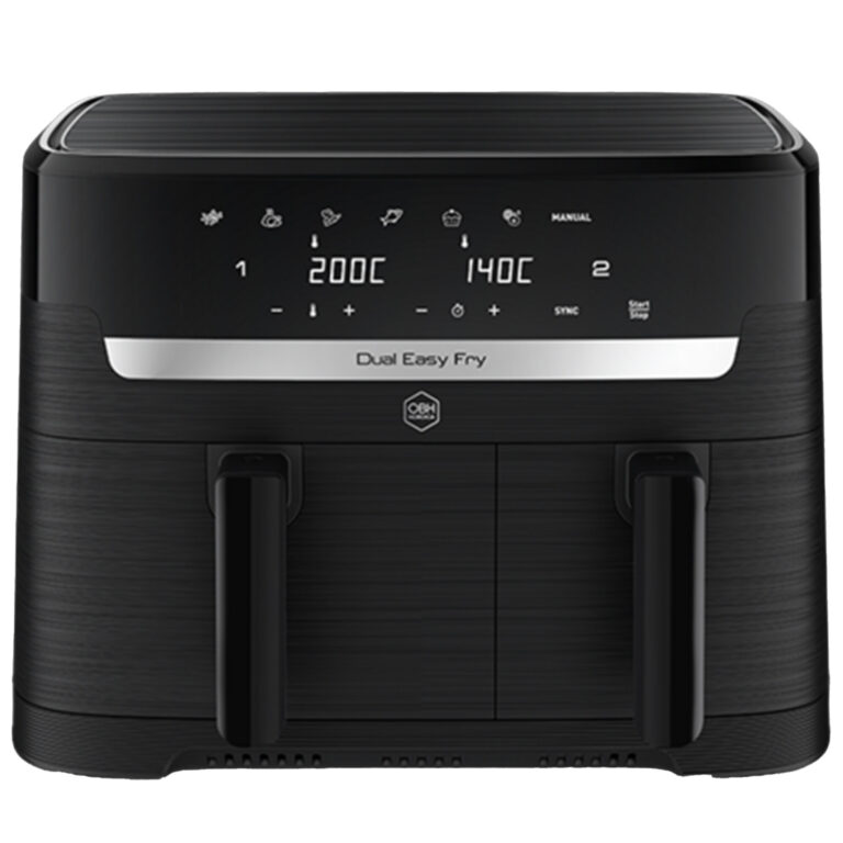 Obh nordica Easy Fry Dual airfryer 8,3 l, sort