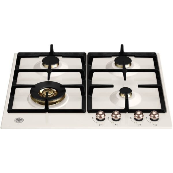 P604LHERAC Heritage gaskomfur elfenbenshvid/kobber