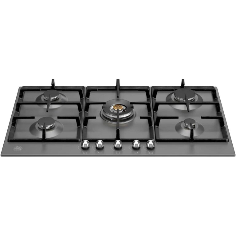 Bertazzoni P905CHER Heritage Gaskomfur 90 cm, Sort