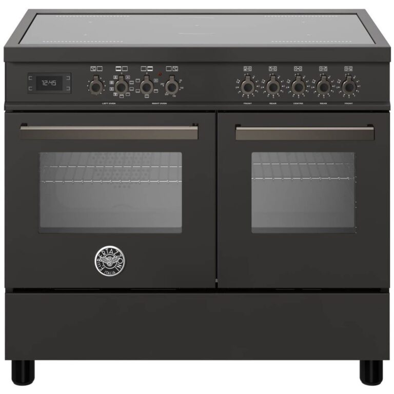 PRO105I2ECAT Professional induktionskomfur med dobbeltovn, 100 cm, sort