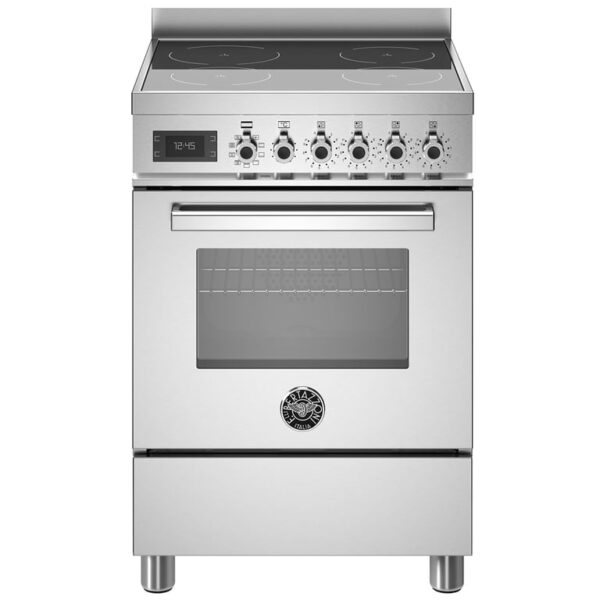PRO64I1EXT Professional induktionskomfur med ovn, 60 cm, rustfrit stål