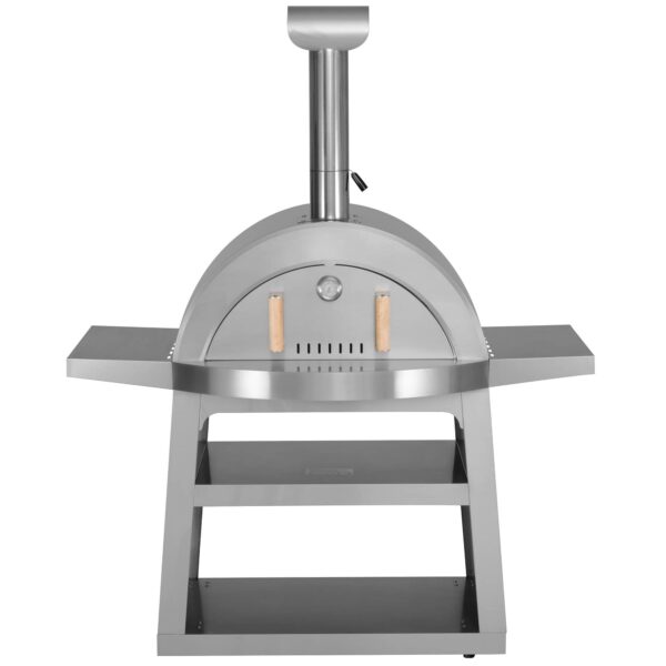 Pizzaovn Napoli, rustfrit stål