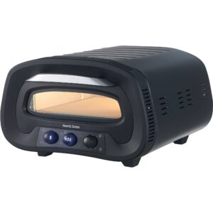 Pizzaovn elektrisk 1700 watt, sort