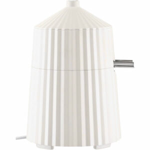 Plissé elektrisk citruspresser, hvid