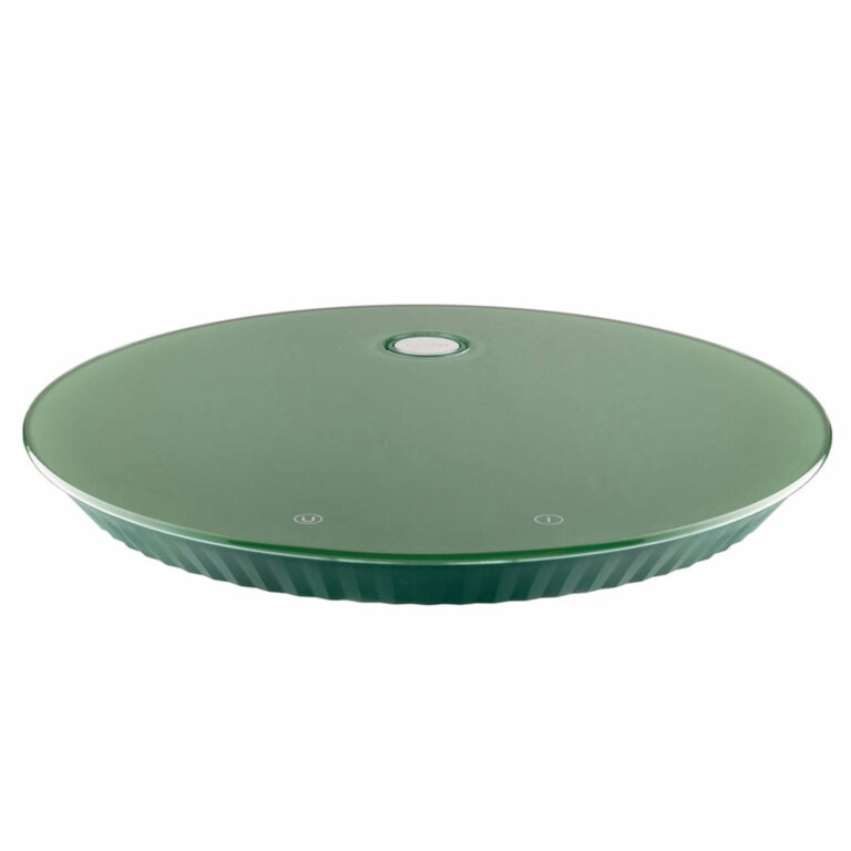 Plissé køkkenvægt, grøn