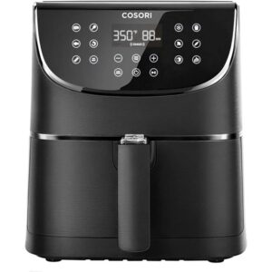Premium Airfryer, sort