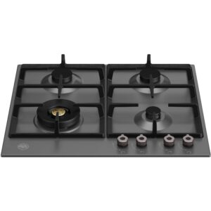 Professional P604LPRONE gaskomfur 4 brændere, matsort, 60 cm