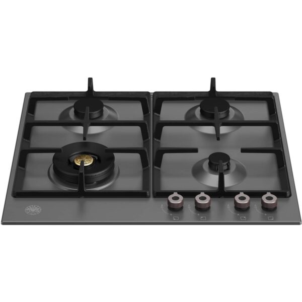 Professional P604LPRONE gaskomfur 4 brændere, matsort, 60 cm