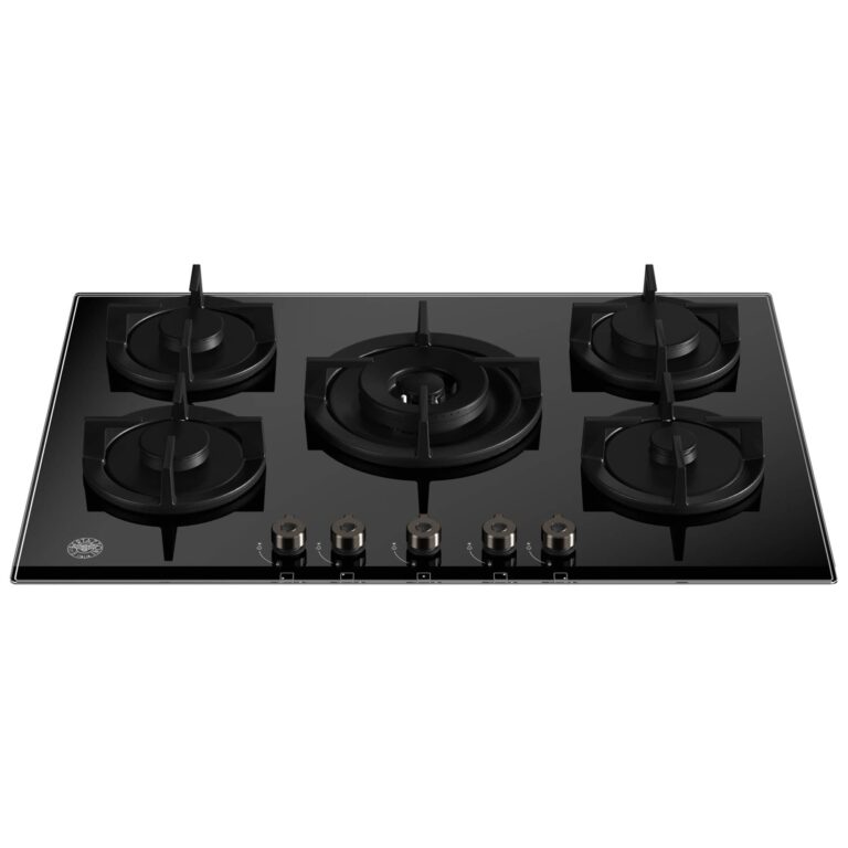 Bertazzoni Professional P755CPROGNE gaskogeplade 75 cm, sort