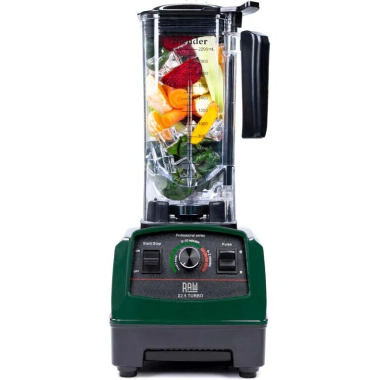 RAW Blender X 2.5 Turbo Dark Green 2.5HP 2.2L - 1800W