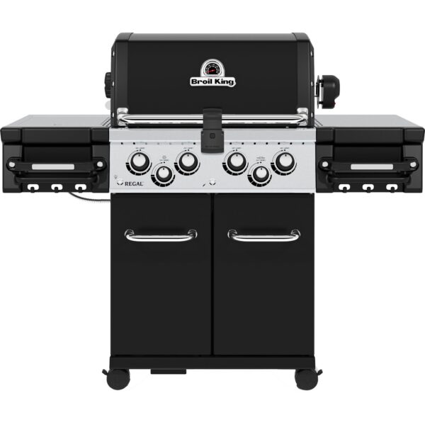 Regal 490 gasgrill, sort