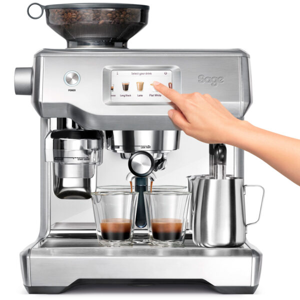 SES990 The Oracle Touch espressomaskine, stål