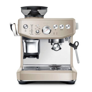 Sage SES876ALM Barista Express Impress espressomaskine, almond nougat