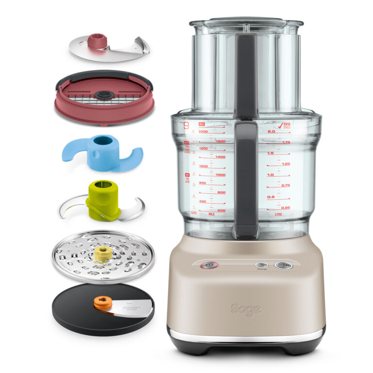 Sage SFP638ALM Paradice 9 køkkenmaskine, mandelnougat