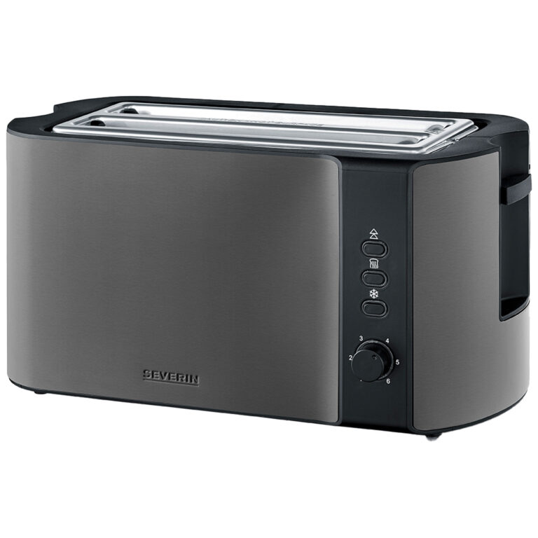 Severin AT 9341 brødrister 4 skiver, dark inox