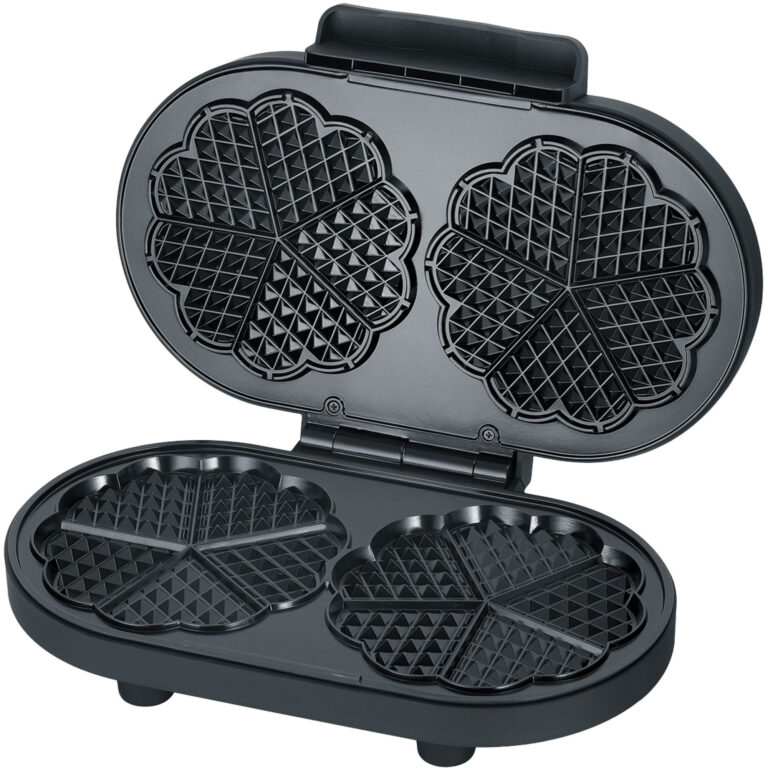 Severin WA 2118 dobbelt vaffeljern, sort