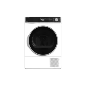 Sharp KD-NHH8S7GW2-EE - Kondenstørretumbler