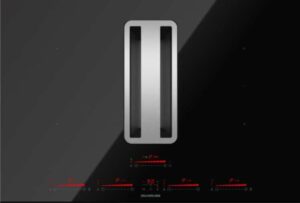 Silverline induktionskogeplade m. emhætte IM7110-80INT