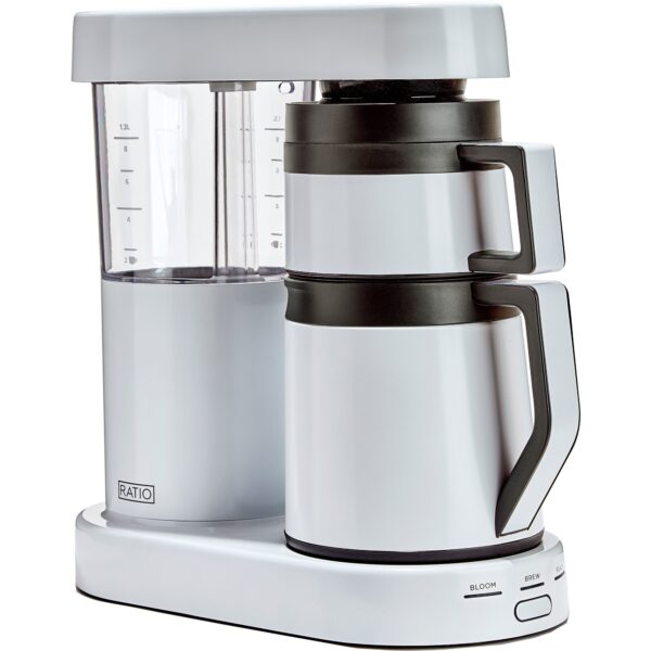 Six kaffemaskine 1,25 liter, hvid
