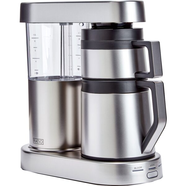 Six kaffemaskine 1,25 liter, mat rustfrit stål