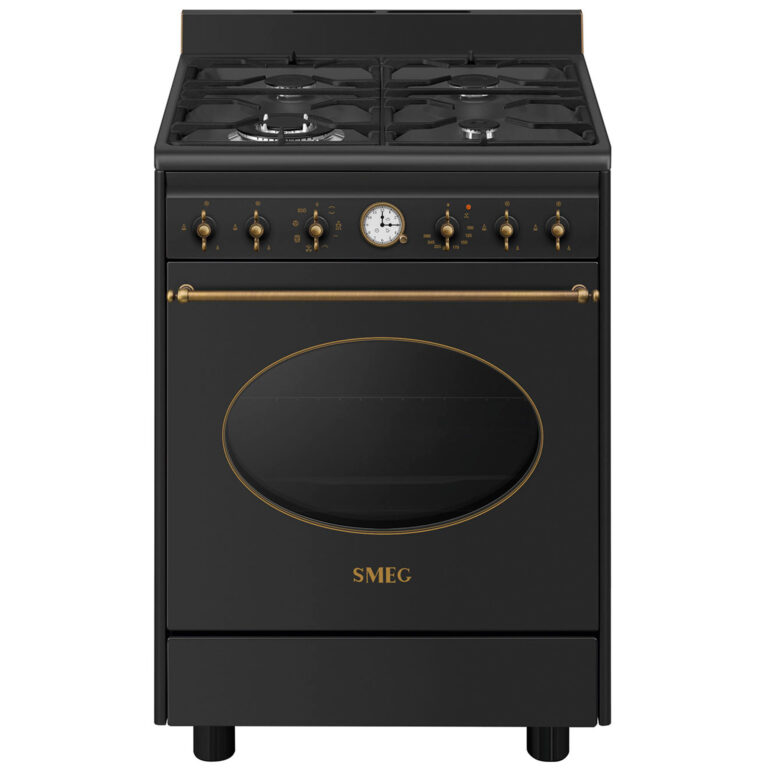 Smeg CO60GMAN2 Colonial gaskomfur 60 cm, antracit