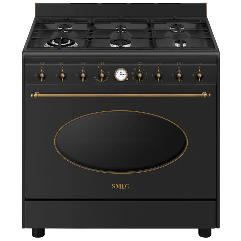 Smeg CO90GMAN2 Colonial gaskomfur 90 cm, antracit