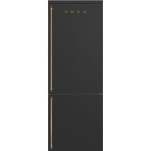 Smeg FA8005RAO6 højrehængt køle/fryser 70 cm, antracit