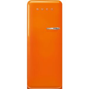 Smeg FAB28LOR6 Køleskab Med Fryser 153cm Venstrehængt Orange