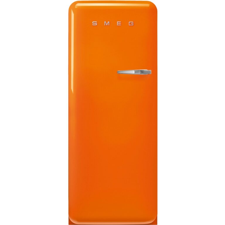 Smeg FAB28LOR6 Køleskab Med Fryser 153cm Venstrehængt Orange