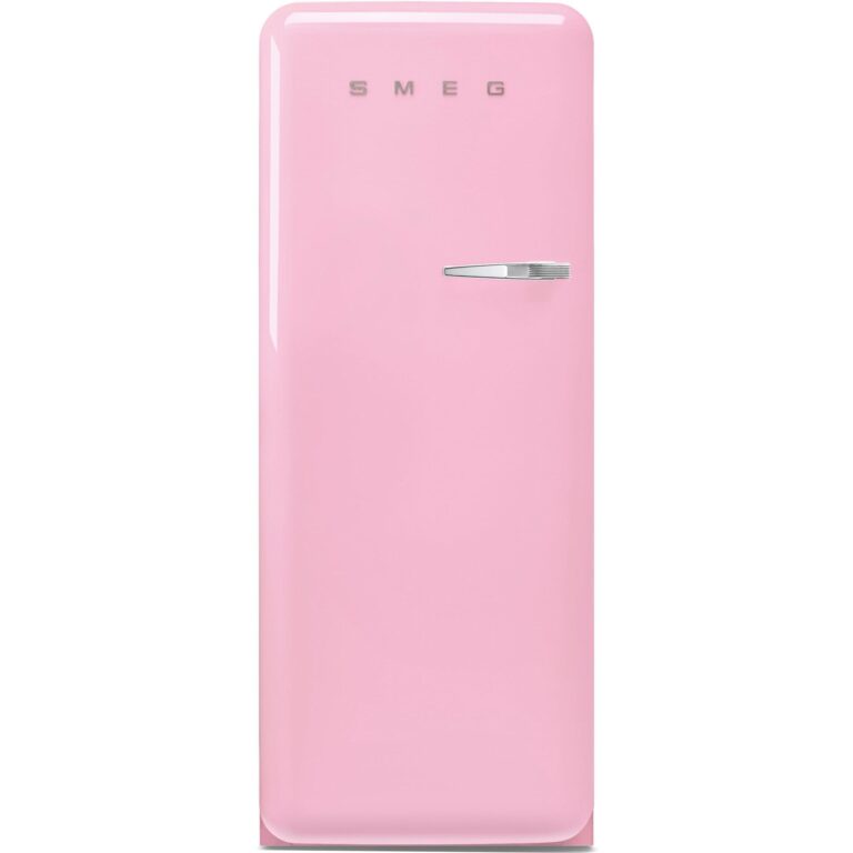 Smeg FAB28LPK6 Køleskab Med Fryser 153cm Venstrehængt Pink