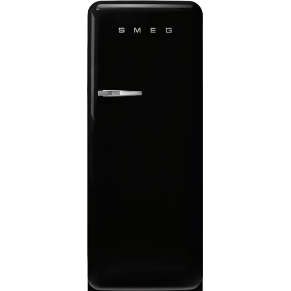 Smeg FAB28RBL6 Køleskab Med Fryser 153cm Højrehængt Sort