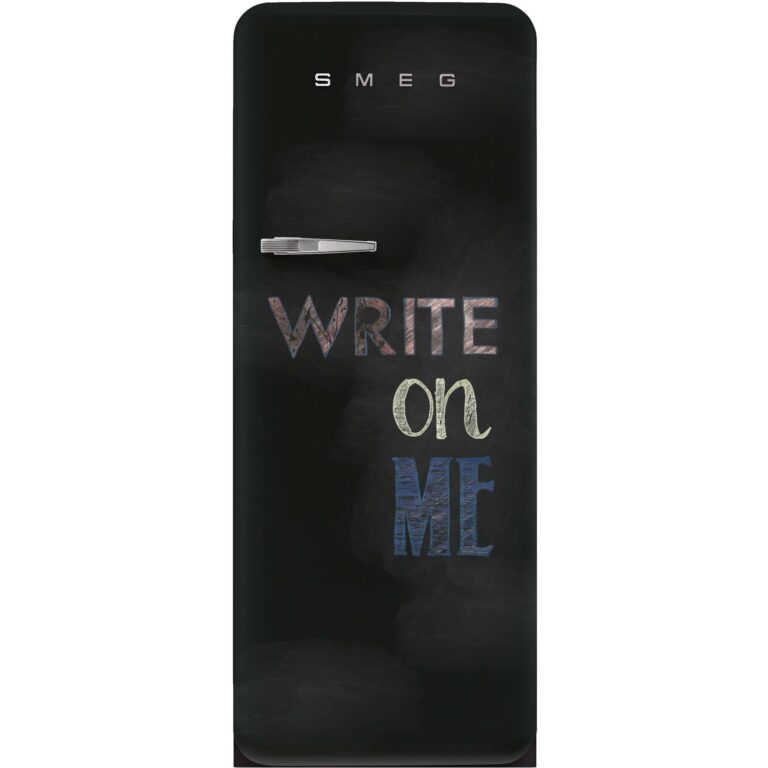 Smeg FAB28RDBB6 Køleskab Med Fryser 153cm Højrehængt Black board