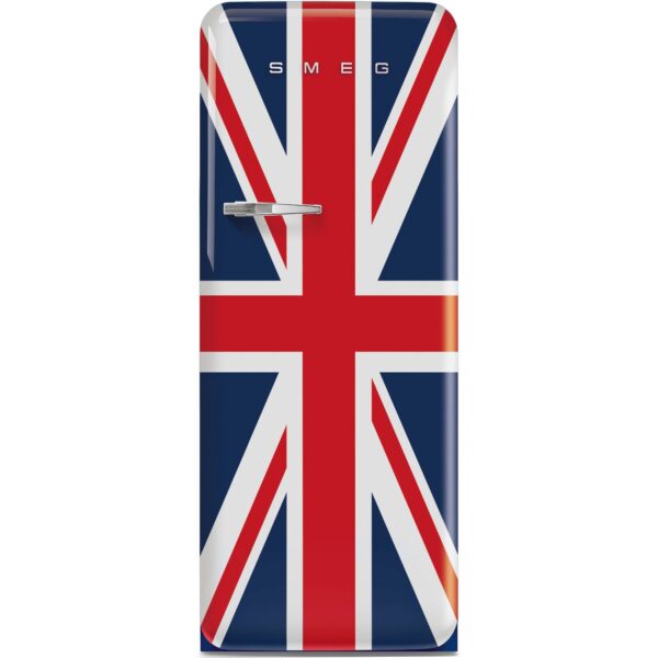 Smeg FAB28RDUJ6 Køleskab Med Fryser 153cm Højrehængt Union Jack
