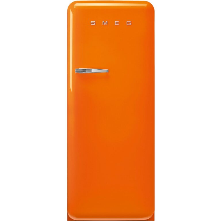 Smeg FAB28ROR6 Køleskab med Fryser 153 cm Højrehængt Orange