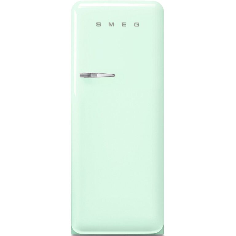 Smeg FAB28RPG6 Køleskab med Fryser 153 cm Højrehængt Pastelgrøn