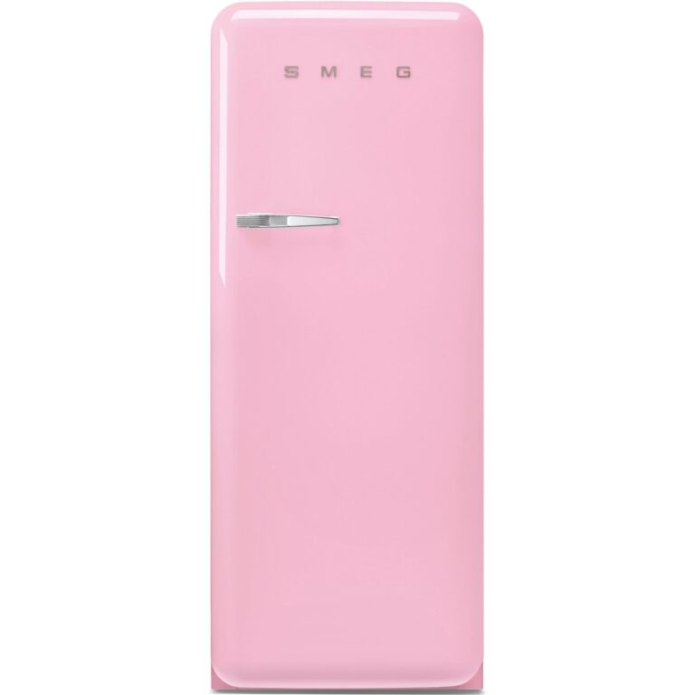 Smeg FAB28RPK6 Køleskab Med Fryser 153 cm Højrehængt Rosa