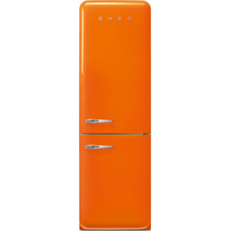 Smeg FAB32ROR6 Køleskab/Fryser 197cm Højrehængt Orange