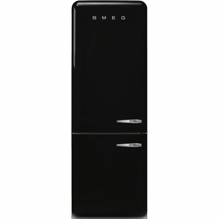 Smeg FAB38LBL6 venstrehængt køle/fryser 70 cm, sort