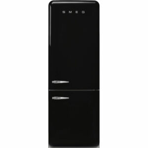 Smeg FAB38RBL6 venstrehængt køle/fryser 70 cm, sort