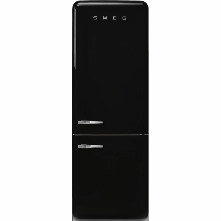 Smeg FAB38RBL6 venstrehængt køle/fryser 70 cm, sort