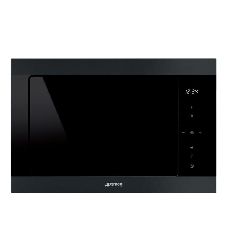 Smeg FMI325N indbygget mikrobølgeovn 25 liter, mat sort