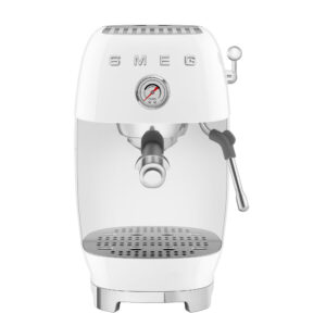 Smeg Manuel espressomaskine med Cold Brew, hvid