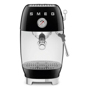 Smeg Manuel espressomaskine med Cold Brew, sort