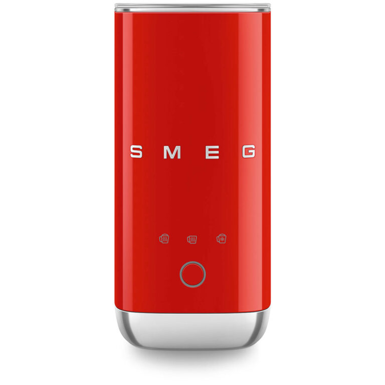 Smeg Mini-mælkeskummer, rød