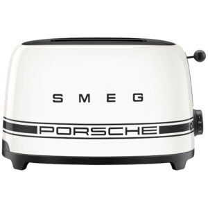 Smeg Porsche Special Edition brødrister 2 skiver, carrara hvid