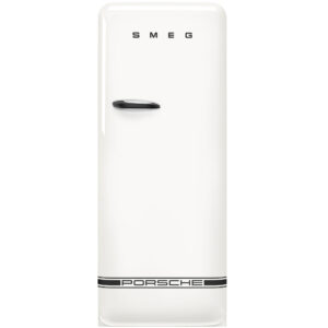 Smeg Porsche Special Edition køleskab med fryser FAB28RDPCW6, Carrara White