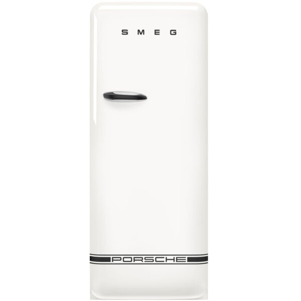Smeg Porsche Special Edition køleskab med fryser FAB28RDPCW6, Carrara White