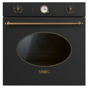 Smeg SFP68C1TAO indbygningsovn med pyrolyse 60 cm, antracit