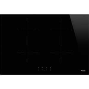 Smeg SIB2741D induktionskogeplade 75 cm, sort